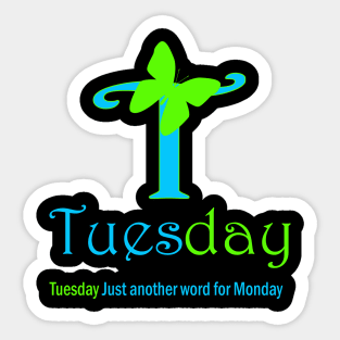 Happy Tuesday Sticker